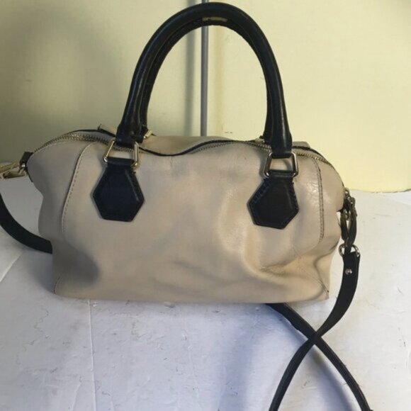 Kate Spade Leather Catherine Street Satchel Crossbody Shoulder Handle Bag Tan - Picture 2 of 16